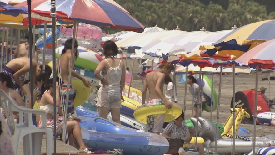 今年も好調！青島海水浴場