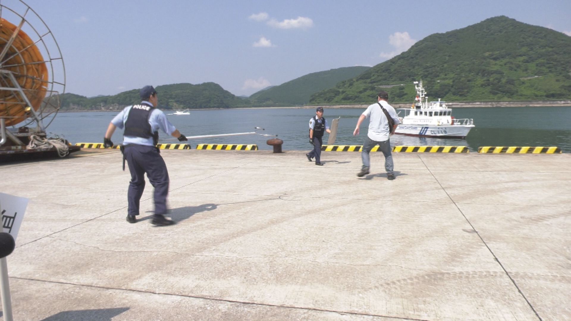 油津港でテロ対策合同訓練 | 海と日本PROJECT in みやざき